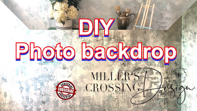 DIY Tutorial: How to Create a Textured Photo Backdrop for Your Projects