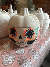 Load image into Gallery viewer, Fall Ceramic Pumpkin Painting Take Home Kits