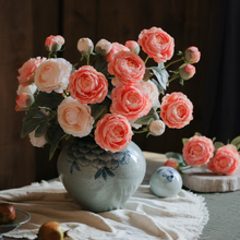 Load image into Gallery viewer, Silk Peony Stem 27" Tall