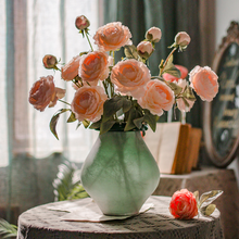 Load image into Gallery viewer, Silk Peony Stem 27" Tall