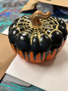 Painted Pumpkin Dish Workshop