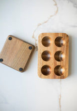 Load image into Gallery viewer, Wooden Egg Holder