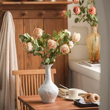 Load image into Gallery viewer, Artificial Single Rose Stem 28.7" Tall