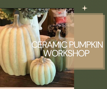 Load image into Gallery viewer, 8th  Annual Pumpkin Painting Season Thursday September 18th 6:30 -8:30