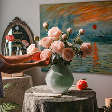 Load image into Gallery viewer, Silk Peony Stem 27" Tall