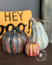 Load image into Gallery viewer, 6th Annual Ceramic Pumpkin Workshop Thursday September 28th more pumpkins available in smaller set