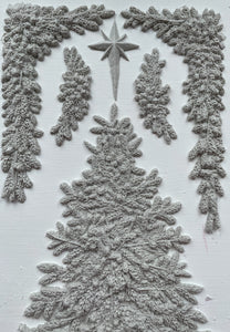Iron Orchid Designs New Release Mould "O Christmas Tree "