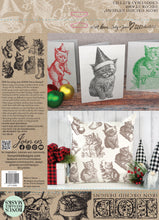 Load image into Gallery viewer, Iron Orchid Designs New Release Christmas Kitties