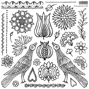 New Release Pennsylvania  Stamp BY Iron Orchid Design