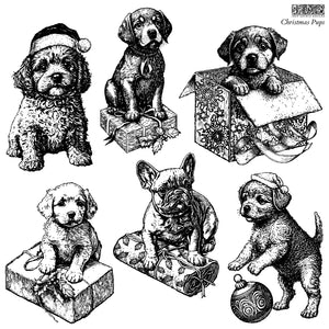 Iron Orchid Designs New Release Christmas Pups