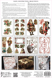 Holiday Transfer by IOD New Release Candy Cane Cottage