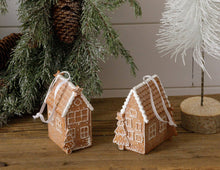 Load image into Gallery viewer, Gingerbread House Ornaments