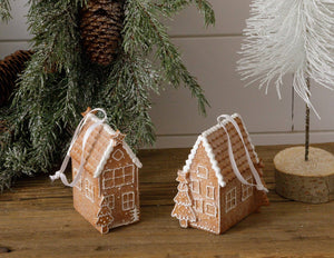 Gingerbread House Ornaments