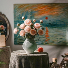 Load image into Gallery viewer, Silk Peony Stem 27" Tall