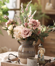 Load image into Gallery viewer, Rolled Edge American Rose Stem 18" Tall