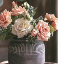 Load image into Gallery viewer, Rolled Edge American Rose Stem 18" Tall