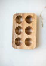 Load image into Gallery viewer, Wooden Egg Holder