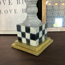 Load image into Gallery viewer, Old World Hand Painted Candle Stand