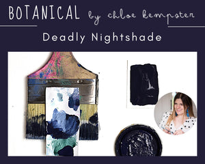 Daydream Apothecary Clay and Chalk Artisan Chloe Kempster Deadly Nightshade.