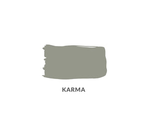 Introducing…. Karma in the Cozy Home Collection Curated Daydream Apothecary Clay and Chalk Paint Artisan  Natural sage and dried eucalyptus collide for a fresh yet muted green with blue undertones