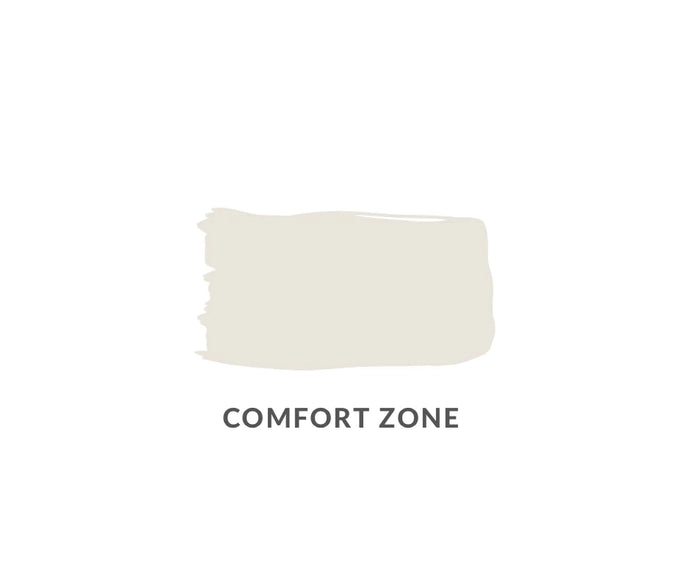 COMFORT ZONE - COZY Daydream Apothecary. A worn white you’ll want to cozy up with. Reminiscent of a warm cable knit sweater with slight grey and yellow undertones