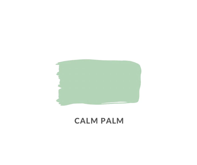Calm Palm green by Daydream Apothecary Clay and Chalk Artisan Chloe Kempster A pale, fresh green