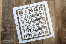 Load image into Gallery viewer, Bingo Star stencil by Funky Junk Old Sign Stencils