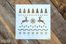 Load image into Gallery viewer, Stencil Christmas Sweater Pattern by Funky Junk Interiors
