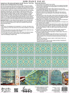 Iron Orchid Designs Paint Inlay Morocco 