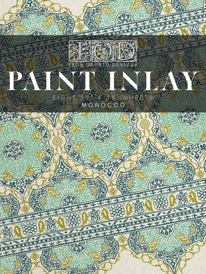 Iron Orchid Designs Paint Inlay Morocco 