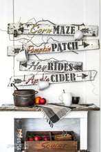 Load image into Gallery viewer, Stencils Made by Junky Old Signs. Sold at Miller&#39;s Crossing Design, Baldwinsville, NYs Crossing Design, Baldwinsville, NY
