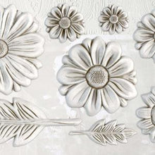 Load image into Gallery viewer, Iron Orchid Designs Mould He Loves Me Flowers