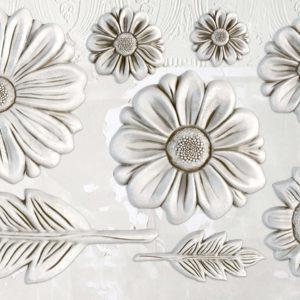 Iron Orchid Designs Mould He Loves Me Flowers