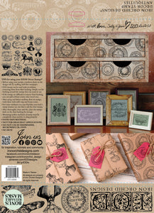  Stamps Anitquities Iron Orchid Designs New Release