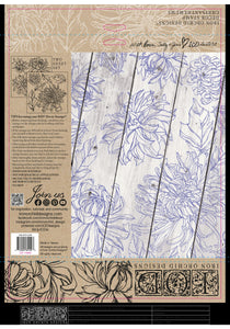  Iron Orchid Designs Stamp Chrysanthemum