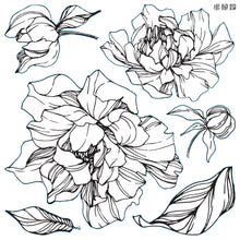 Load image into Gallery viewer,  Iron Orchid Designs STAMP Peonies 