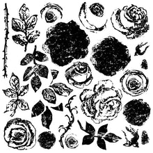 Load image into Gallery viewer,  IRON ORCHID DESIGNS Decor Stamp Painterly Roses 