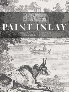 Paint Inlay Summer Villa Iron Orchid Designs New Release