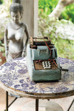 Load image into Gallery viewer, Iron Orchid Designs Paint Inlay Indigo Floral 