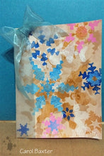 Load image into Gallery viewer, Snow Storm Snowflakes Stencil 