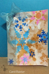 Snow Storm Snowflakes Stencil 