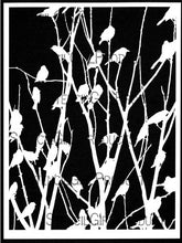 Load image into Gallery viewer, Invert Black Birds in Trees Stencils