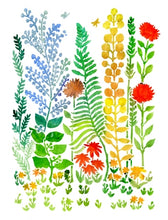 Load image into Gallery viewer, Tall Flowers Stencil
