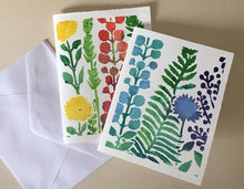 Load image into Gallery viewer, Tall Flowers Stencil