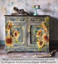 Load image into Gallery viewer, Iron Orchid Designs Transfer Set Painterly Floral Decor