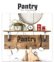 Load image into Gallery viewer,   Stencils Pantry Sign By Funky Junk Old Sign