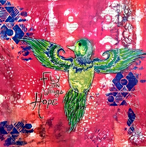 Angel Wings Stencil