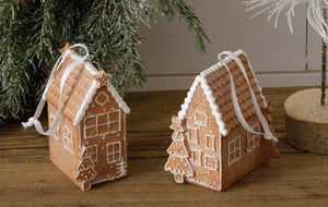 Gingerbread House Ornaments