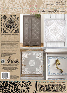 The Iron Orchid Designs (IOD) décor stamps Bella