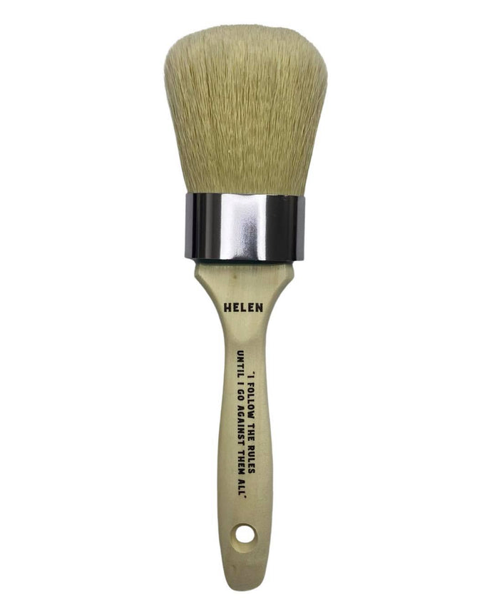Daydream Apothecary Paint Brush Helen Quote Oval Long 1.5 inch 